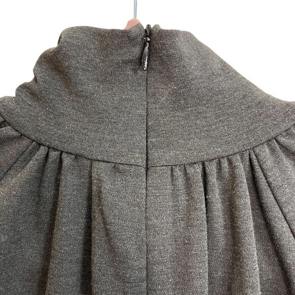 Toccin Long Sleeve Turtleneck Gray Top - Picture 6 of 10